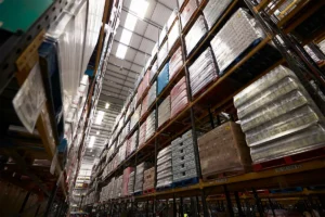 Almacén distribución alimentación